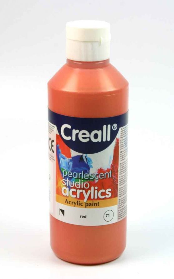 Acryl Verf - Pearlescent Red - 250ml