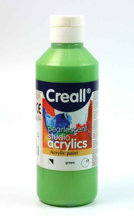 Acrylic paint - Pearlescent Green - 250ml  