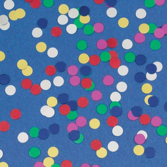 Circles  Confetti - Assortment Colours - 6mm