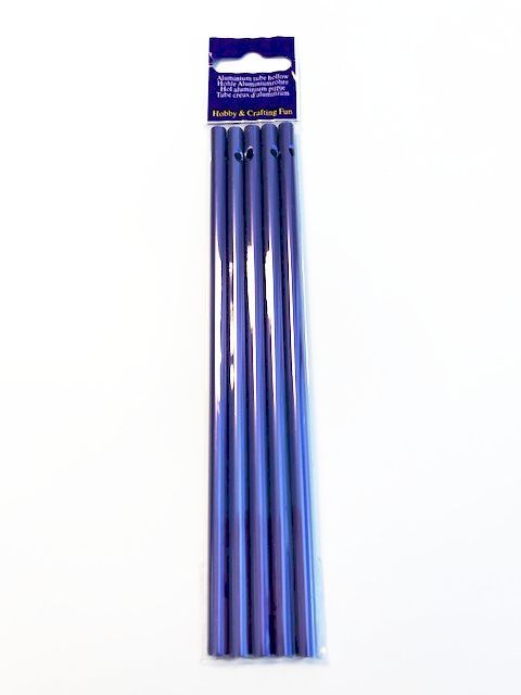 Windgong Tubes - Aluminium - 6mm x 17cm - Paars