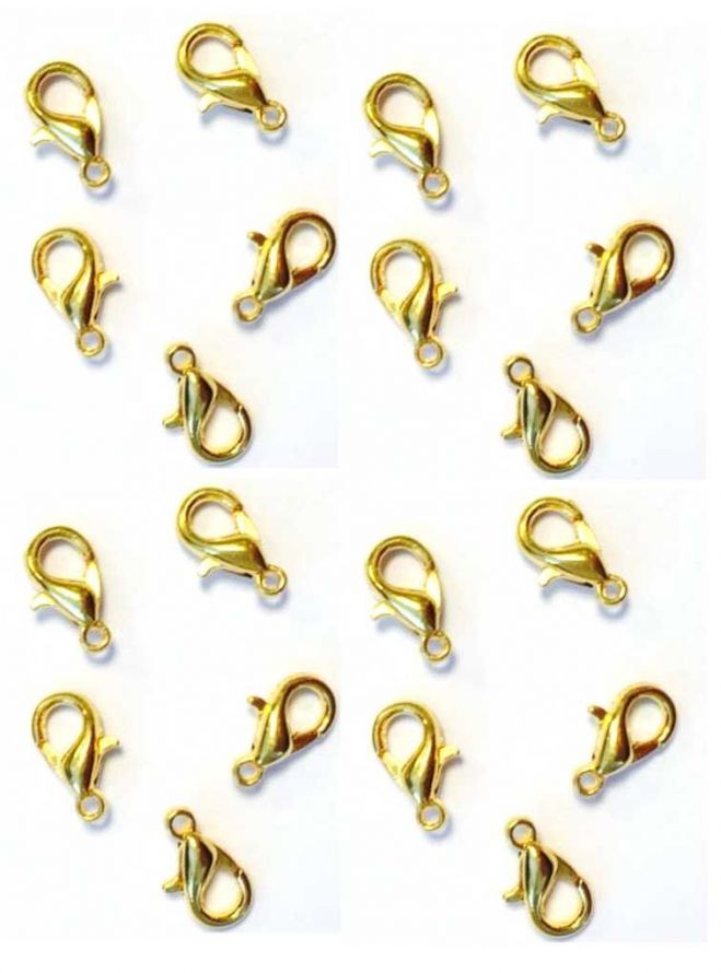 Lobster Clasp - 50 Pcs - Value Pack - 10mm