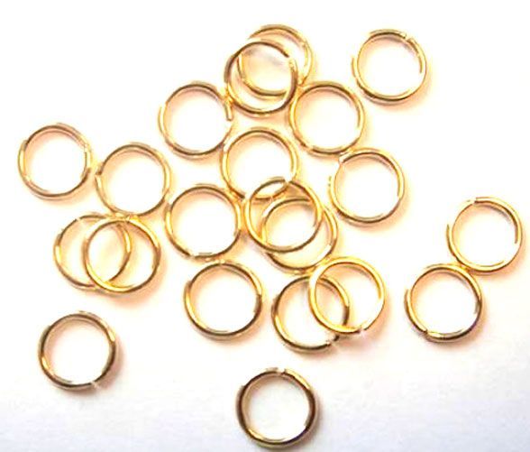Split Ring - Goud - 6mm
