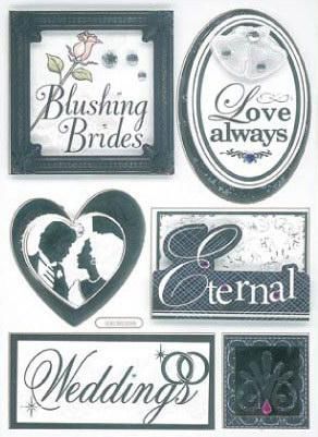 Mariage - 3D Stickers