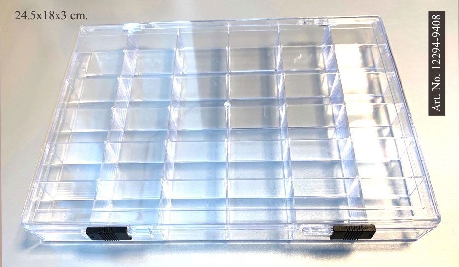 Storage Boxes - 36 compartments