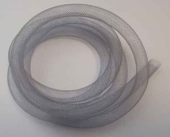 Fish Net Tubes - Nylon - Grau