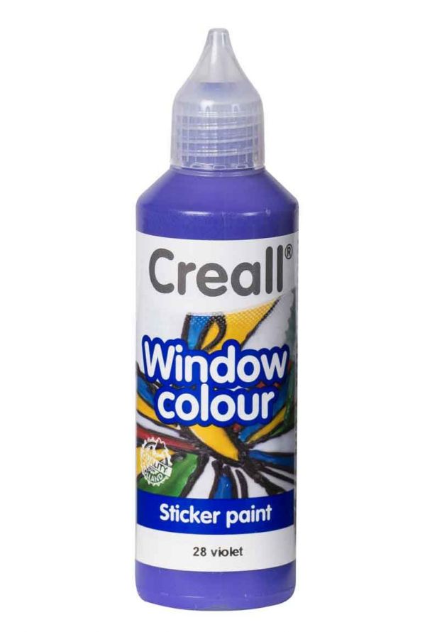 Window Colors - CREALL-GLASS - Sticker Paint - Violet