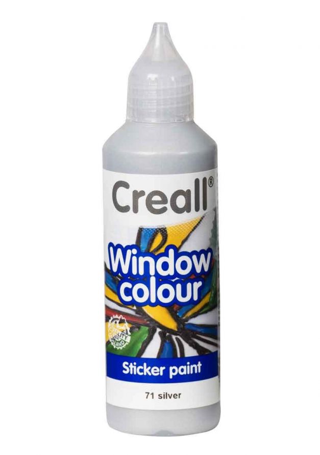 Fenstermalfarben - CREALL-GLASS - Silver