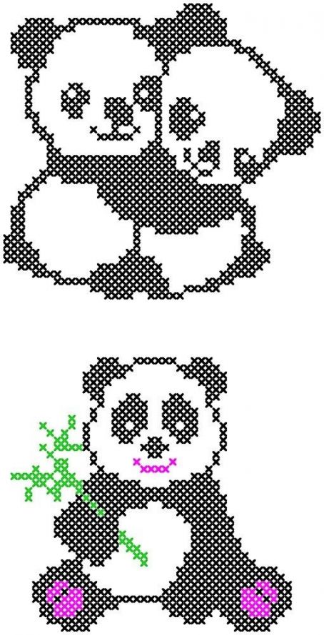 CrossCraft Patterns - 21 Panda