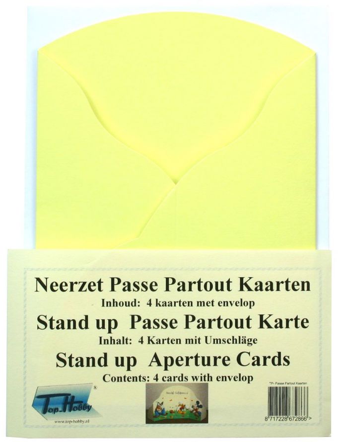 Triptych Cards Package - Light Yellow
