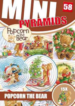 Piramide Book - Popcorn the Bear Noël - Étape par Étape