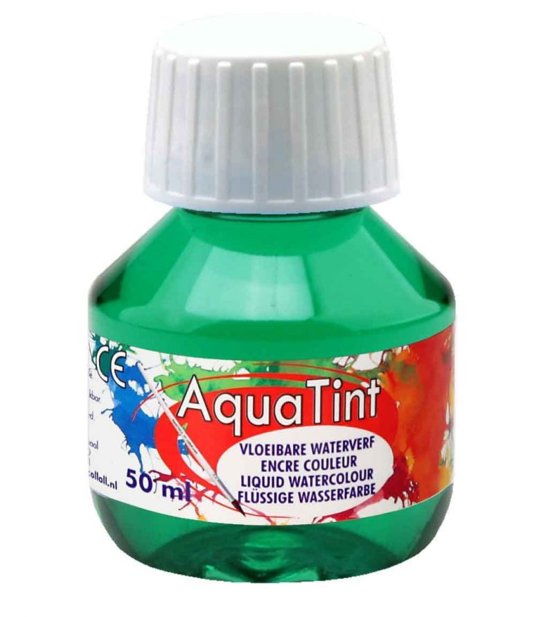 Aqua Tint - Aquarelle Peinture - Vert Foncé - 50ml