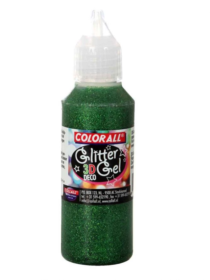 Deco Glitter Gel - Groen - 50ml