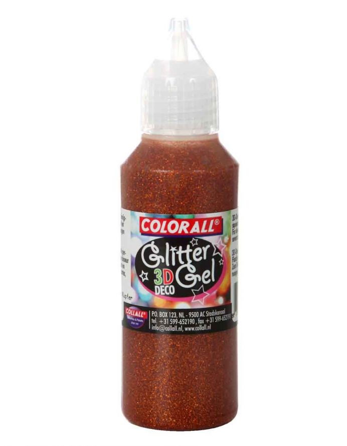 Deco Glitter Gel - Copper - 50ml
