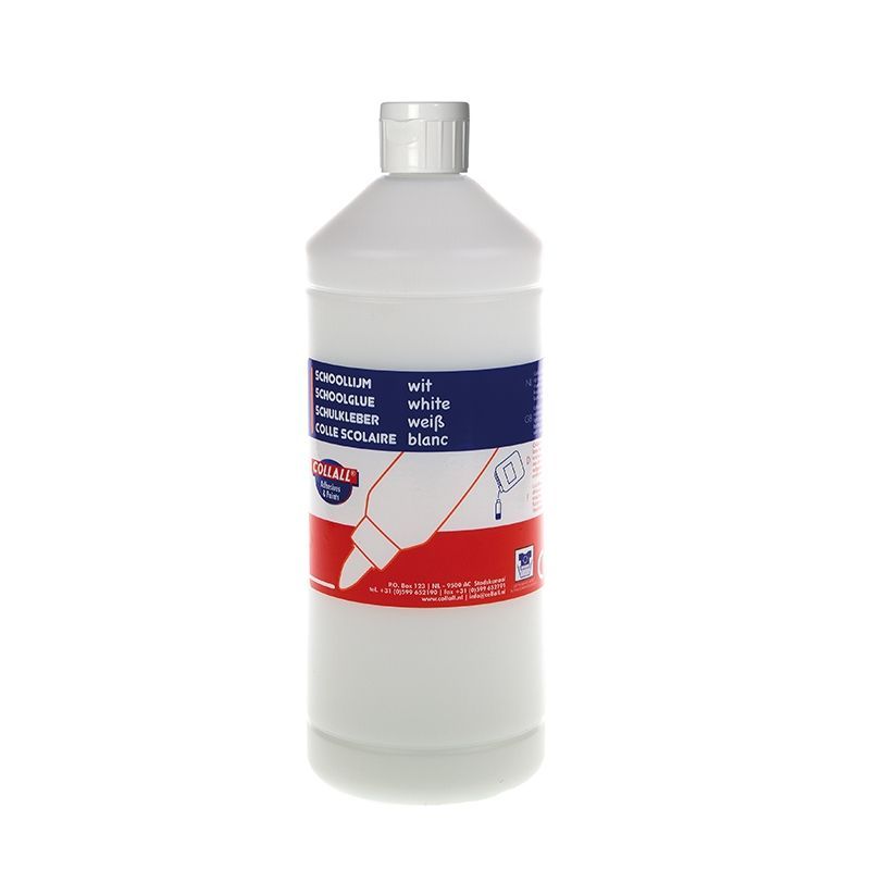 Collall Schoolglue White - 1 liter