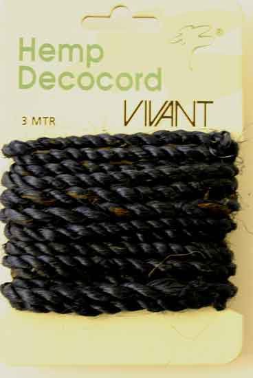 Hemp Decocord - Vivant - Donker Blauw