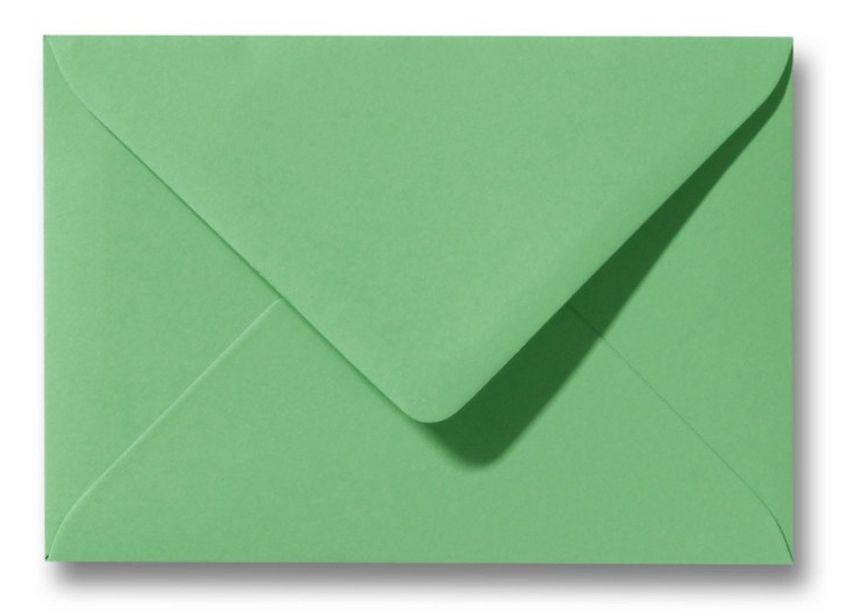 1000 Briefumschläge - C6 - Smaragdgrün
