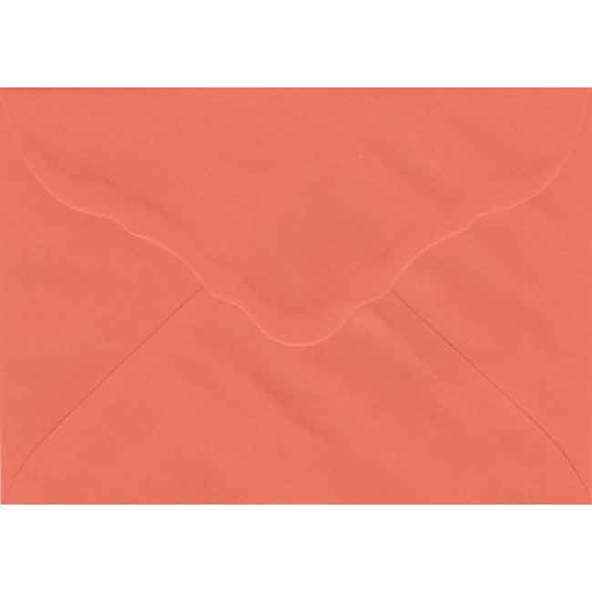 10 Luxery Envelopes - Ornage - 19x13,5cm