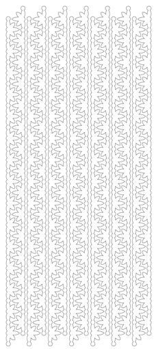 Lines - Holographic Sticker Sheet - Blue