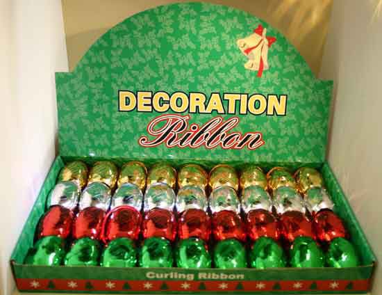 Decoration Ribbon - 4 Christmas Colours