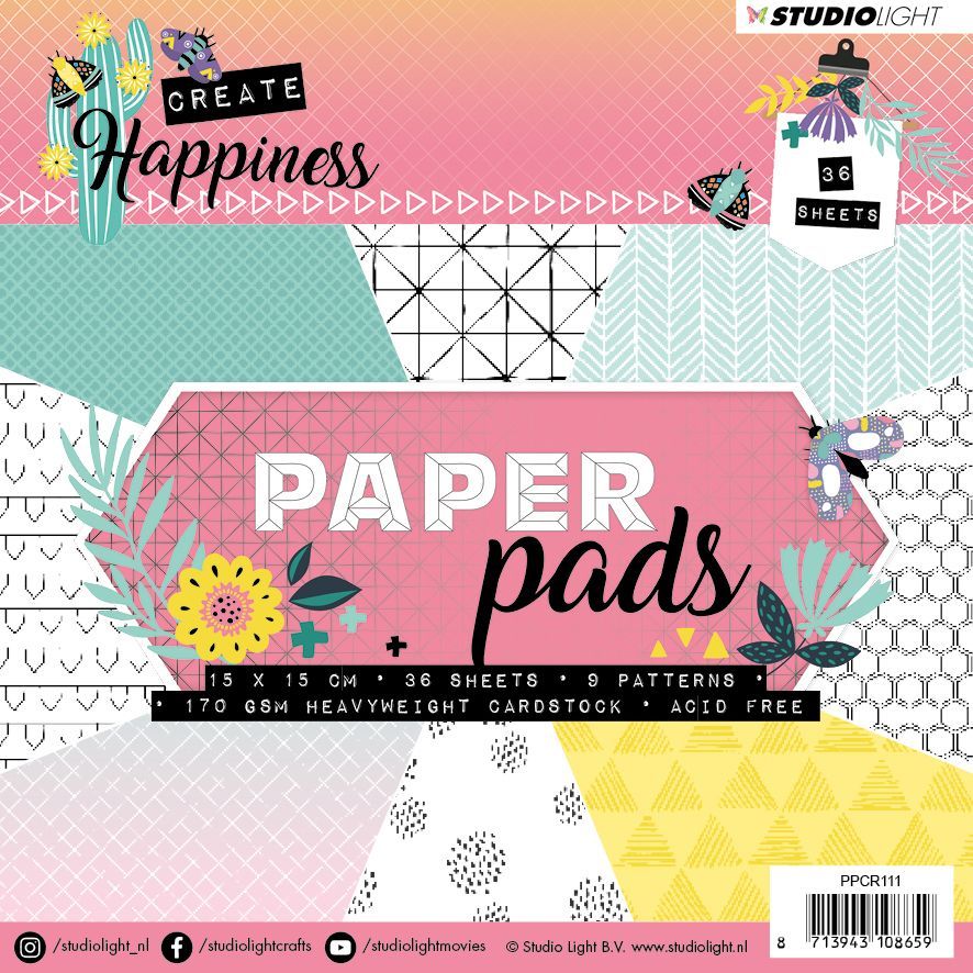 Create Happiness Paper Pad - 170g Carton