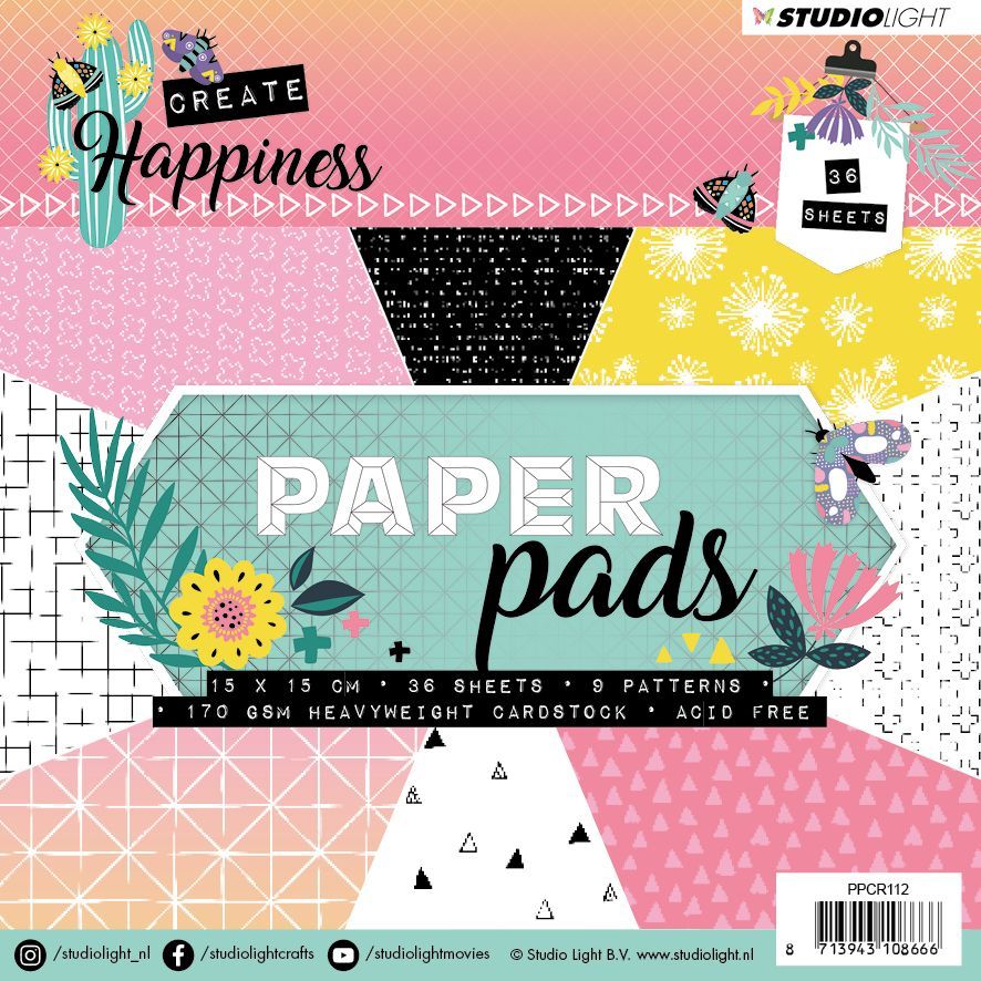 Create Happiness Paper Pad - 170g Karton