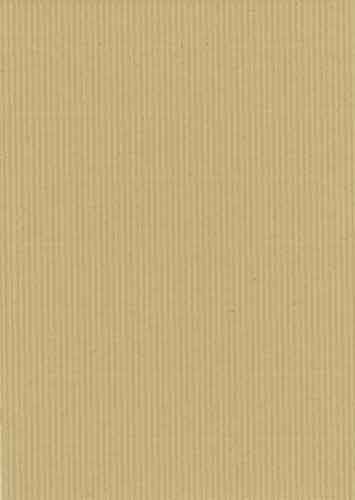 100 Corrugated Cardboard A4 Sheets - Gold