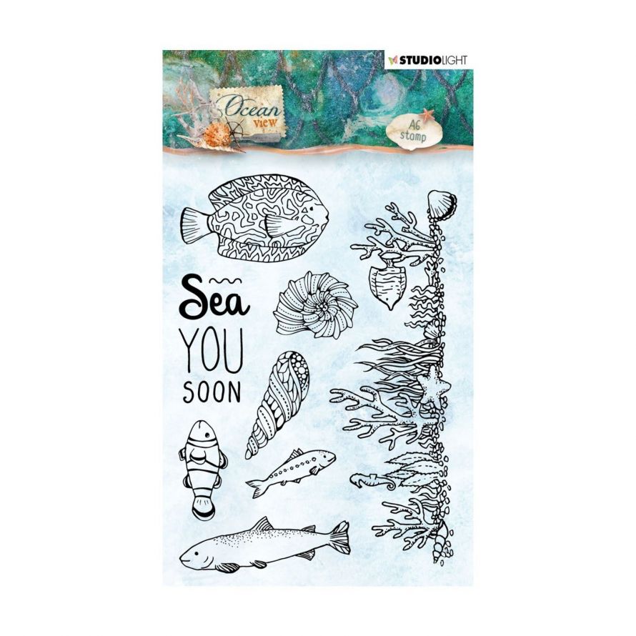 Clear Stamp - Ocean View - A6 - 10,5 x 15cm