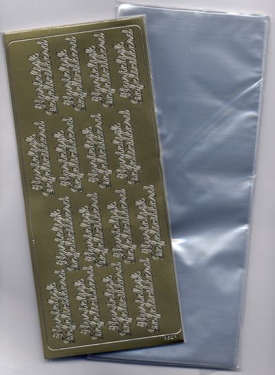 Sacs - Transparent - 105 x 250 +30mm - Bande adhésive antistatique