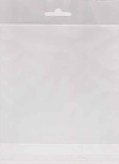 Aufhängeflachbeutel - Transparent - 15,5x15,5cm
