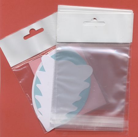 Hanger Bags - Transparent - 10x10cm