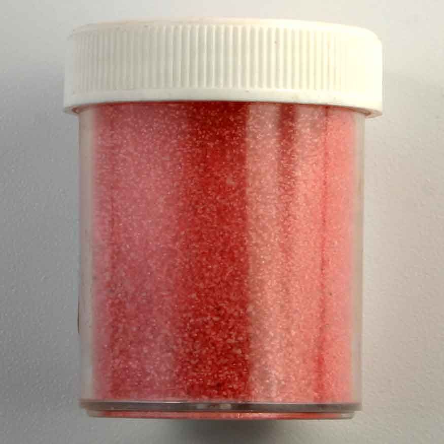 Gekleurd Zand - Steenrood - 30 gram
