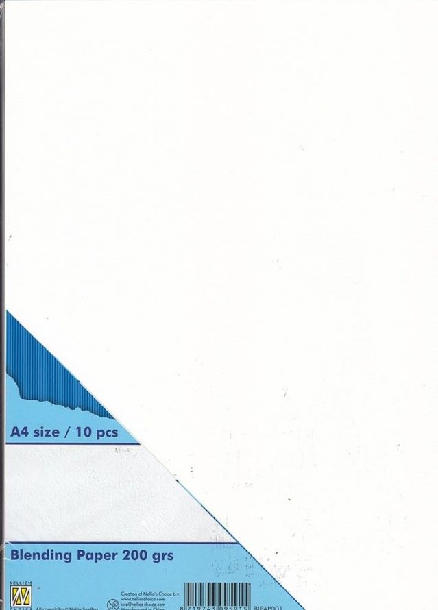 Blending Paper - 200 gr. - A4 format - 10pcs 