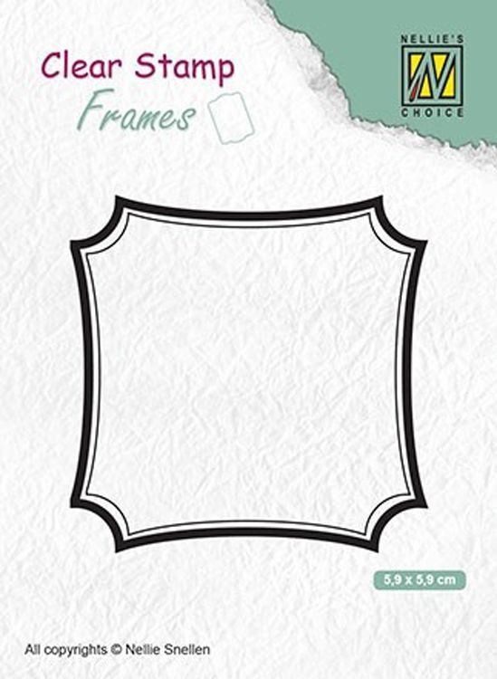 Transparante Stempel - Frames Square