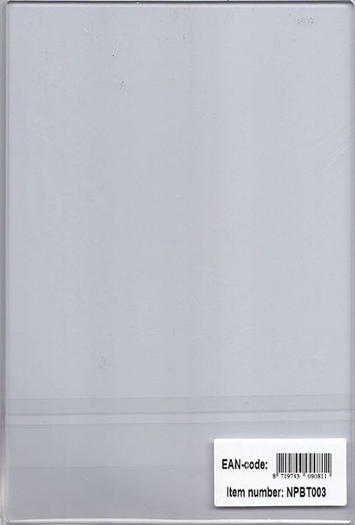 Original Transparant Plate - Pressboy - 225x150x5mm