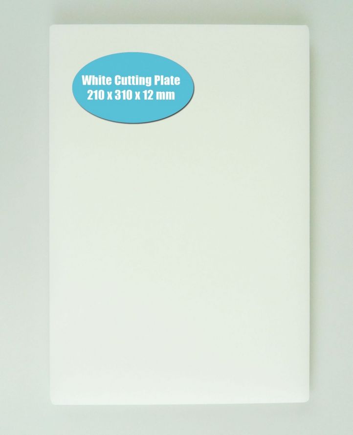 White cutting plate for PressBoss - A4