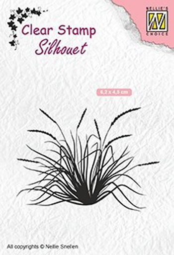 Clear Stempel  - Silhouette Blooming Grass 2