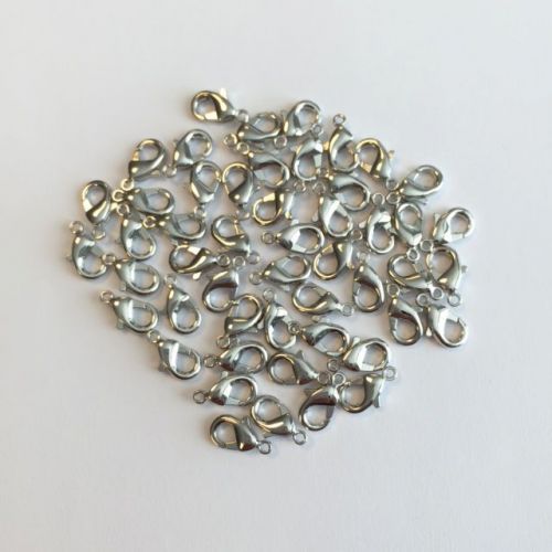 Lobster Clasp - 50 Pcs - Value Pack - 12mm