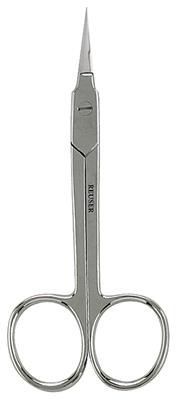 Knipkunst schaar - 10cm - Gebogen - in etui