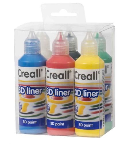 3D Paint - CREALL-3D Liner - Primary assortment Set