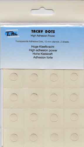 2 Sheets Tacky Dots - High adhesion