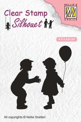 Clear Stamp - Silhouette Balloon