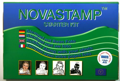 Novastamp Starter Kit - How to make rubber stamps from your own photo`s